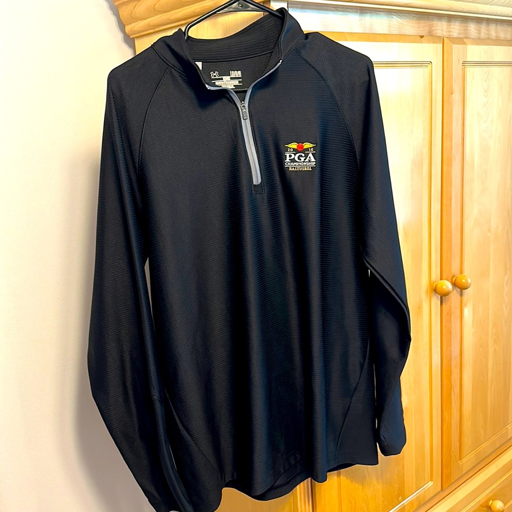 Quarter zip PGA jacket